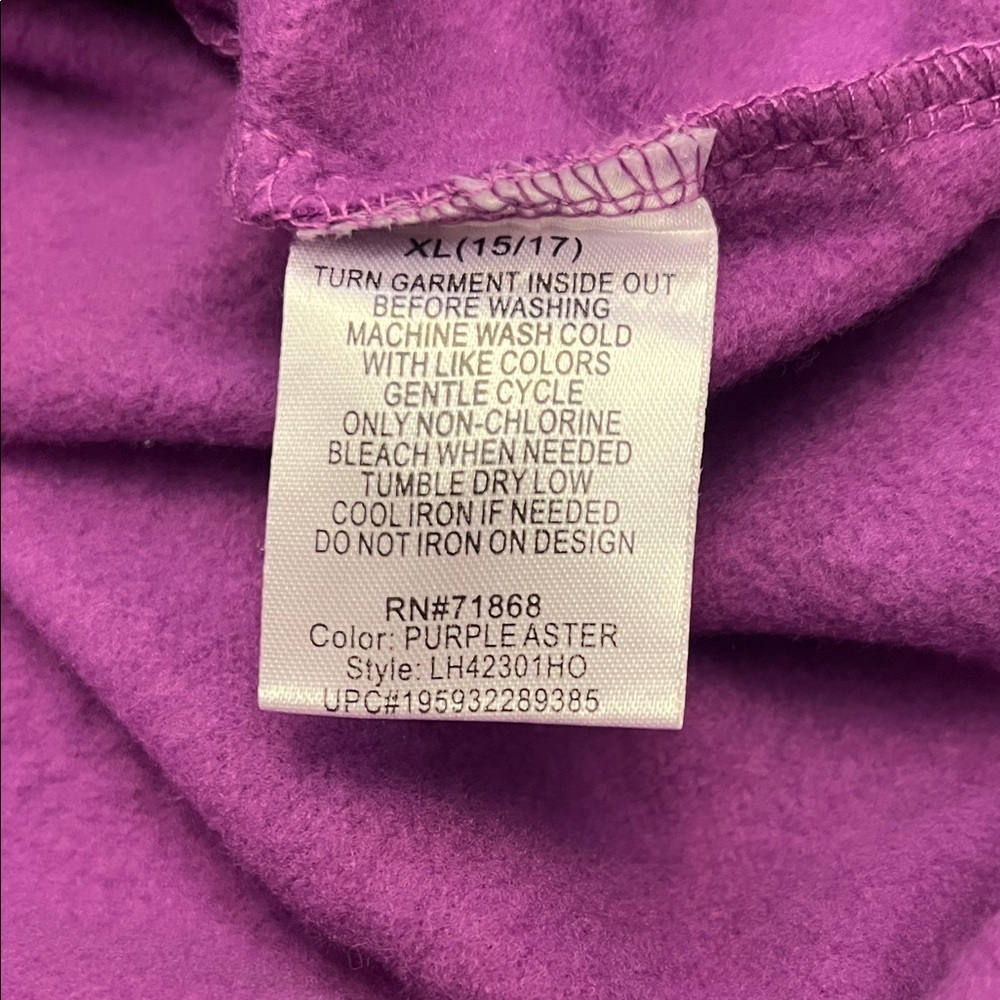 Disney Hocus Pocus Purple Hoodie size XL - Picture 9 of 9
